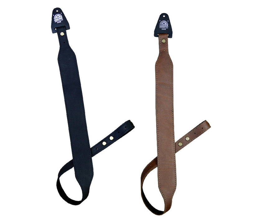 COLONIAL LEATHER STRAIGHT GENUINE LEATHER GUN SLING