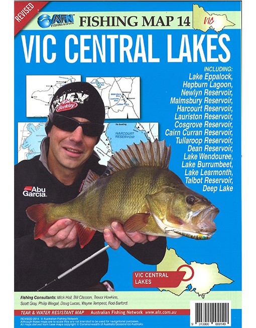 VIC CENTRAL LAKES MAP 14