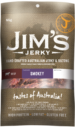 JIM'S JERKY SMOKEY 50G